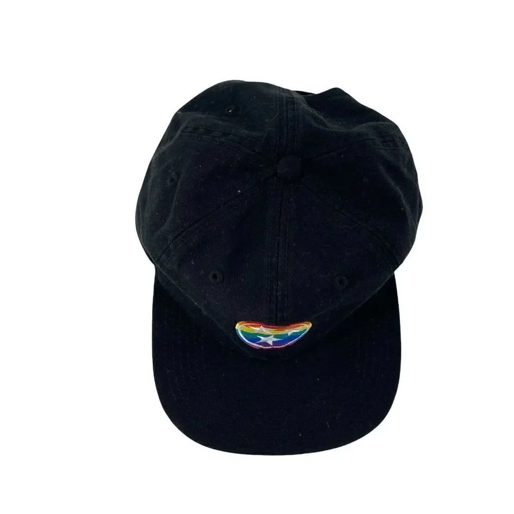 AS Colour Hat Tennessee Tri Star Rainbow Pride James Flat Bill Strap Back OS Cap
